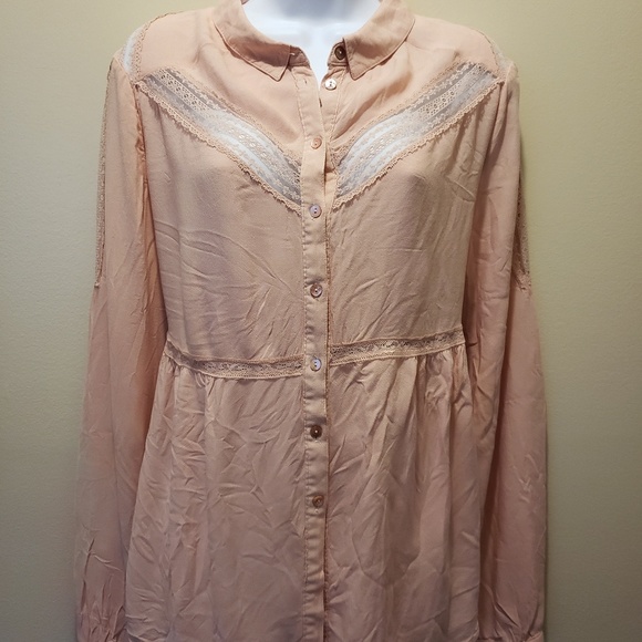 Free people blouse size L - Picture 3 of 8